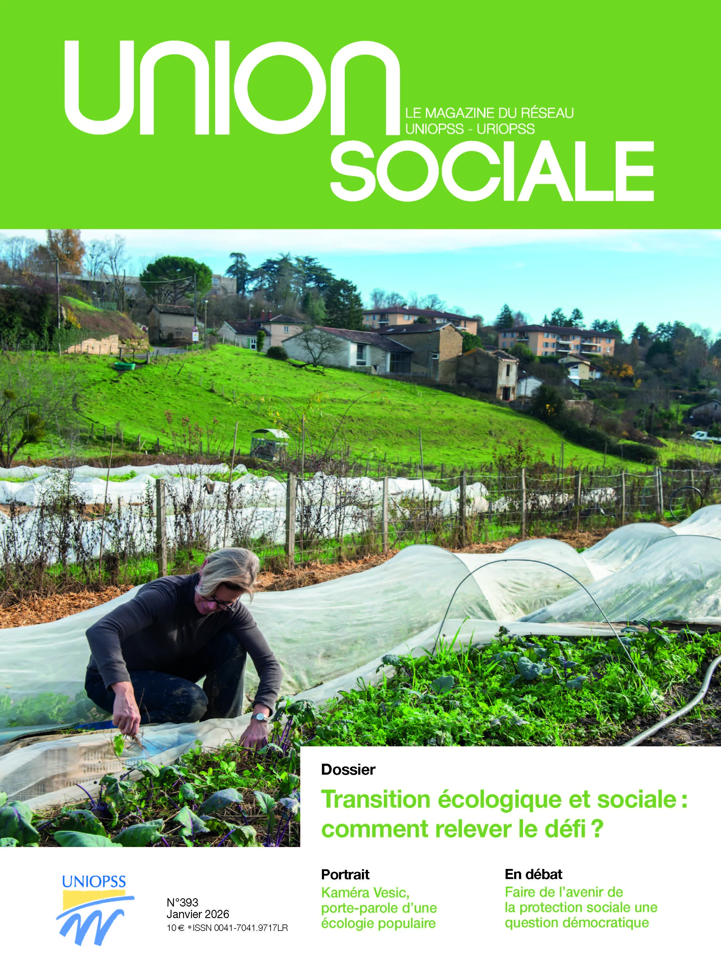 Union sociale 393 - Janvier 2026